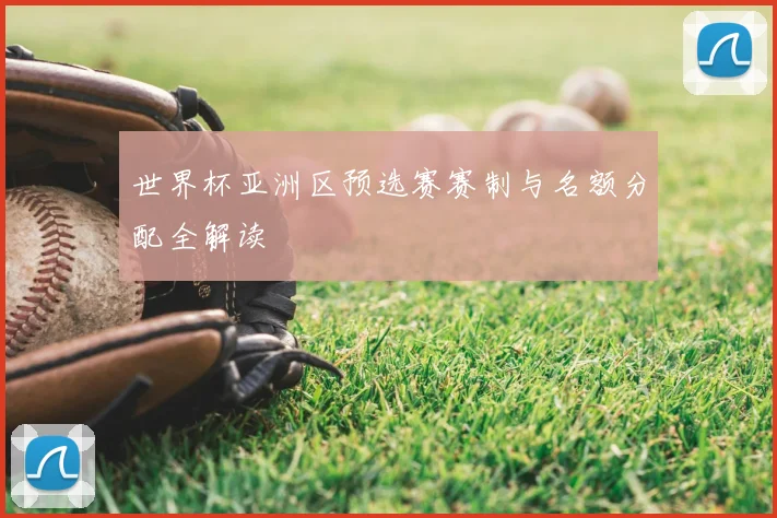 世界杯亚洲区预选赛赛制与名额分配全解读